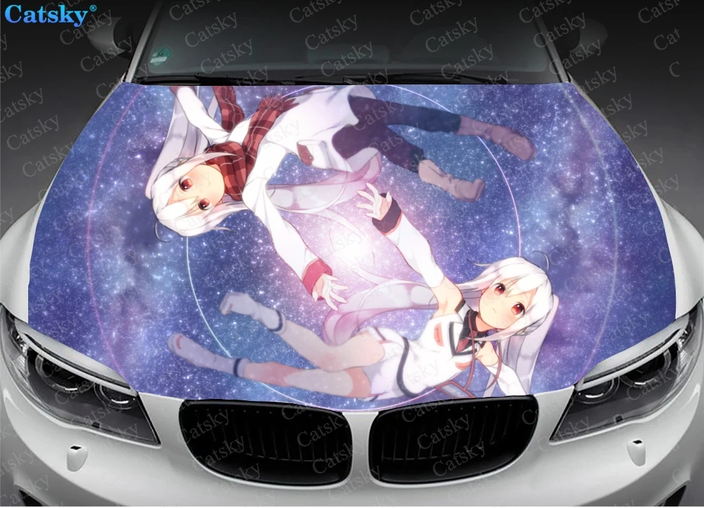 SRBB0092 isla Plastic Memories Car Window Decal Sticker anime