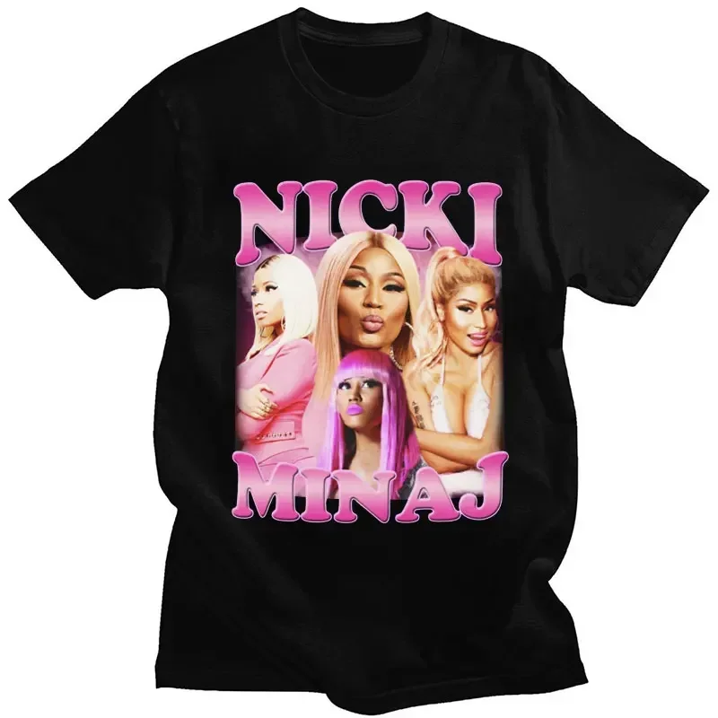 

RapperGeraldMinprintTShirtFashionMenWomenHipHopVintageShortSleeveOversizedCottonCasualT-ShirtsStreetwearY2K