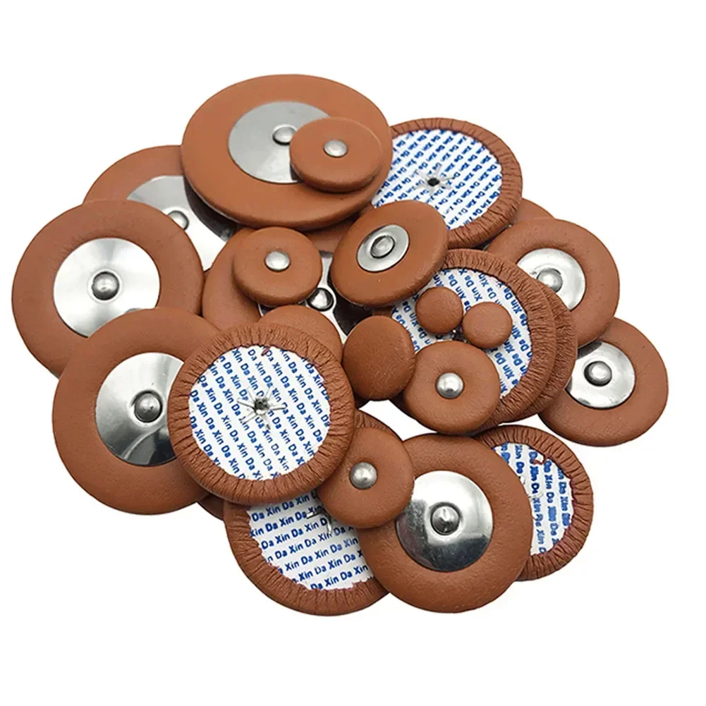 Professional Leather Tenor Saxophone Pads Sax Button Leather Pad For Woodwind Musical Instrument Parts Accessories 25pcs saxophone accessories saxophone pads