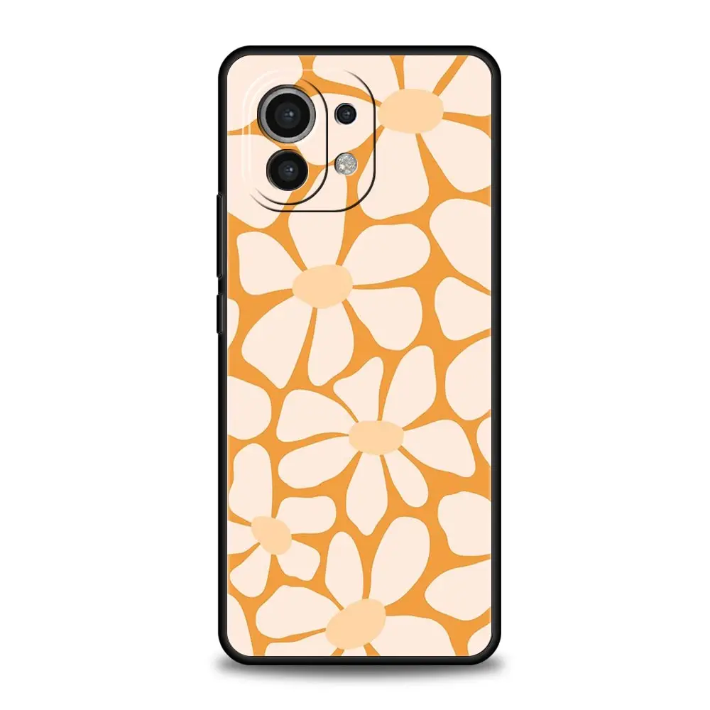 Abstract Flower Market Soft TPU Phone Case Cover