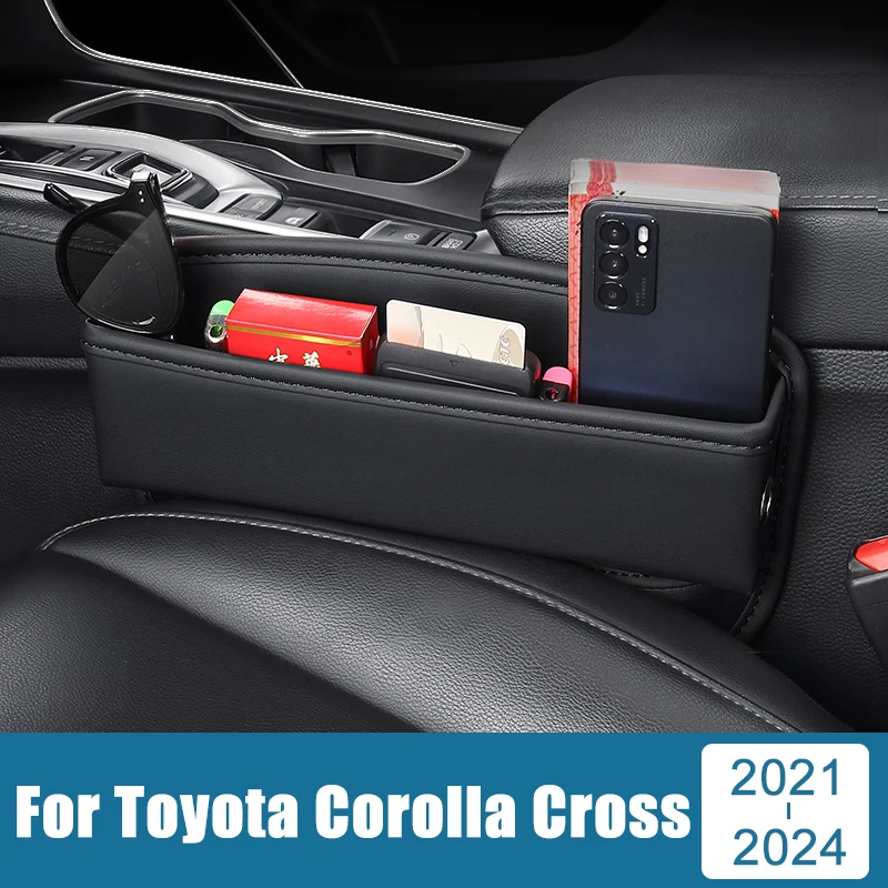 Per Toyota Corolla Cross Xg10 2021 2022 2023 2024 Seggiolino Auto Fessura Slot Storage Phone Holder Box Multi-Funzionale Gap Bag Cover