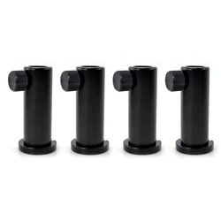 Hirisi Aluminum Carp Fishing Stage Stand with Screws for Platform Bank Fishing (4Pcs)