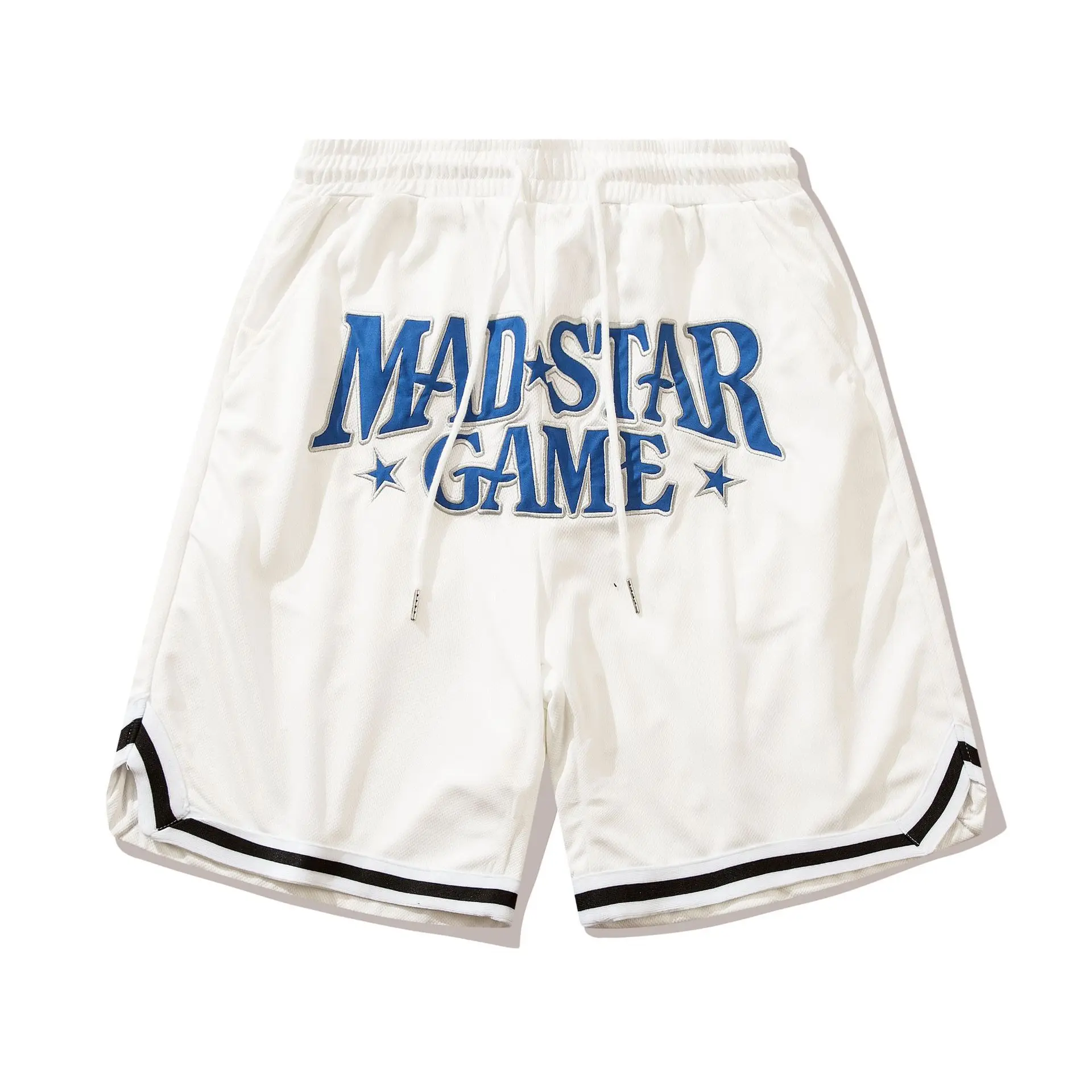 

Новое поступление 2024, мужские баскетбольные шорты в стиле ретро, спортивные шорты из сетчатой ткани свободного кроя