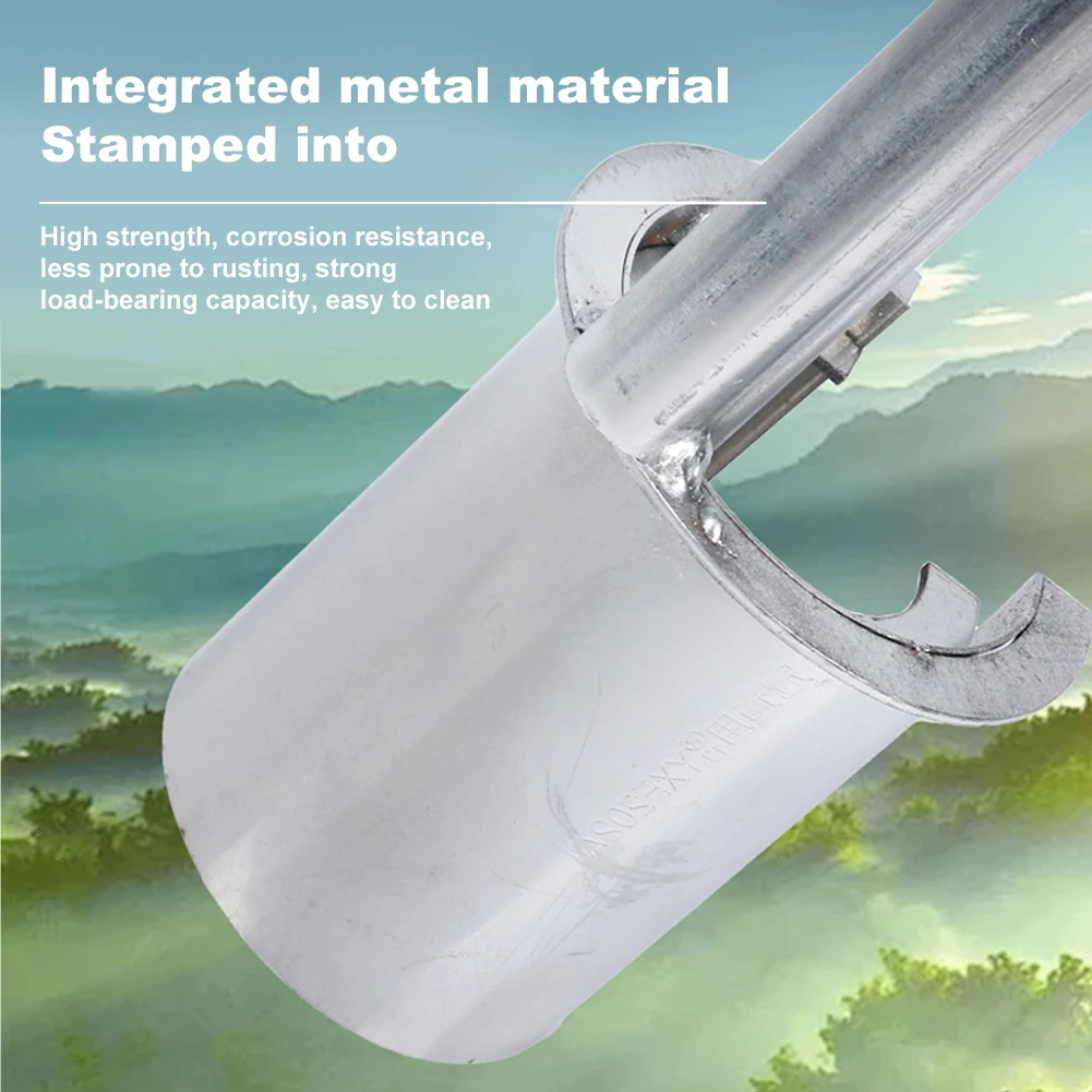 Bulb Planter Tool Plant and Fruit Tree Seedling Transplanter T-Style Handle Soil Sampler for Planting Digging Transplanting