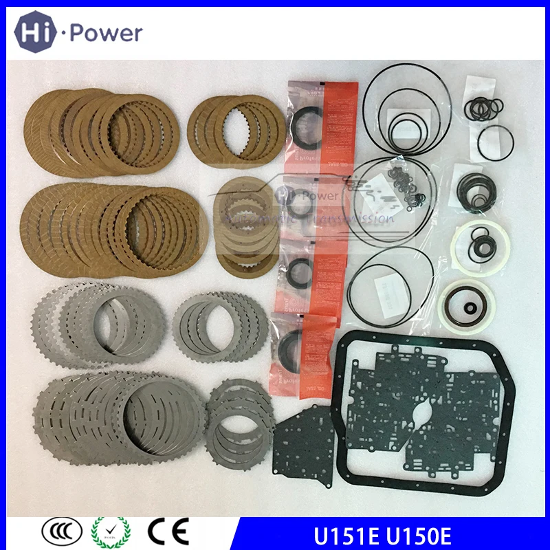 New U150e U151e U150f U151f Transmission Rebuild Kit Master Set Overhaul Clucth Disc For Toyota