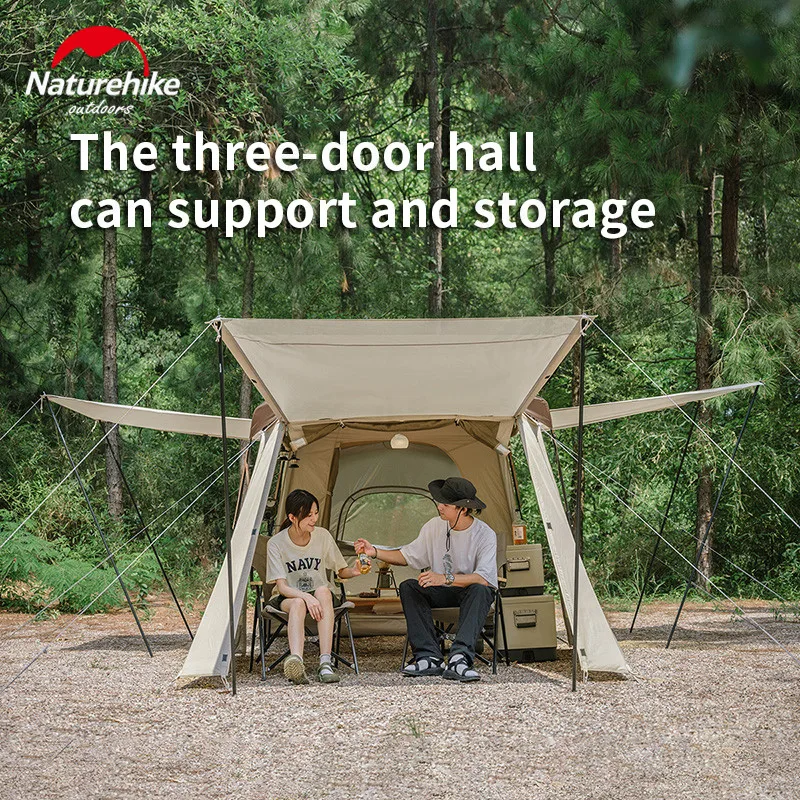 야외 탐험을 위한 완벽한 선택, Naturehike CLOUD VESSEL 터널 텐트