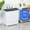 Portable Washer Machine, 17.6LBS Twin Tub Laundry Washer & Spinner, Washer and Dryer Combo 2