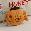 Monedero de pescado de peluche Emoape