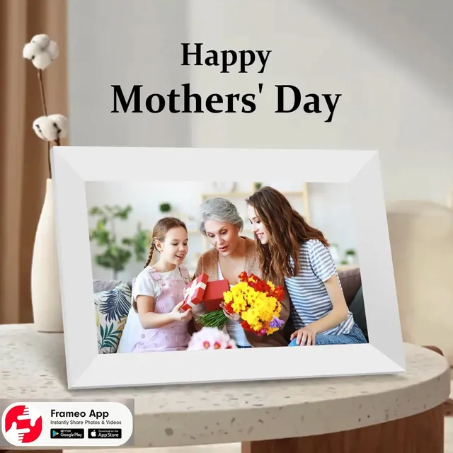 Frameo 10.1" Smart WiFi Digital Picture Frame 6