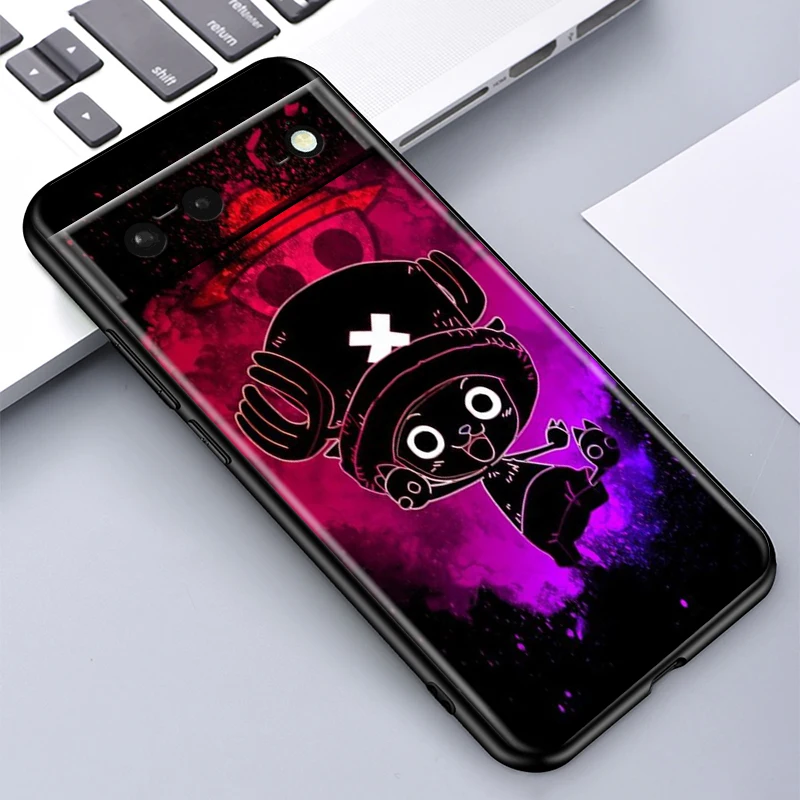 アニメ日本ワンピース電話ケース Google のピクセル 8 7 6 プロ 6A 5A