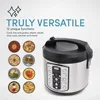 20-Cup (Cooked) / 5Qt. Digital Rice & Grain Multicooker, Food Steamer, Slow, Grain Cooker, Stainless Exterior/Nonstick Pot 4