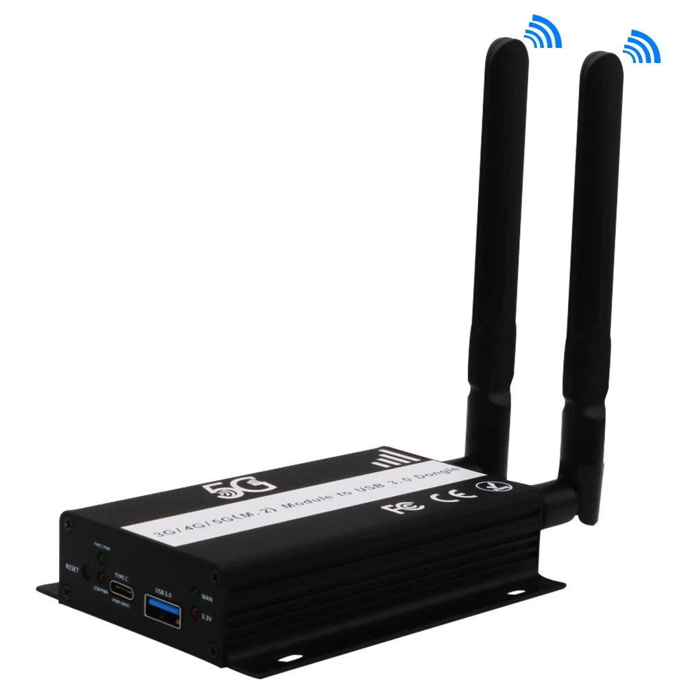 Conversor de Cartões sem Fio com Slot para Cartão Sim M.2 b Key Adaptador Ngff para Usb 3.0 Micro Sim Nano 3g 4g Módulo 5g para pc - Imagem 2