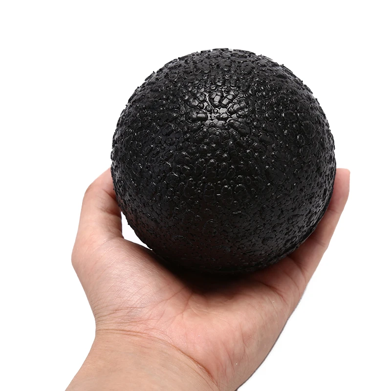 1PC Fitness Round EPP Hand Massage the Ball Portable Physiotherapy Ball Gym Sport Massager Roller Black Training Grip