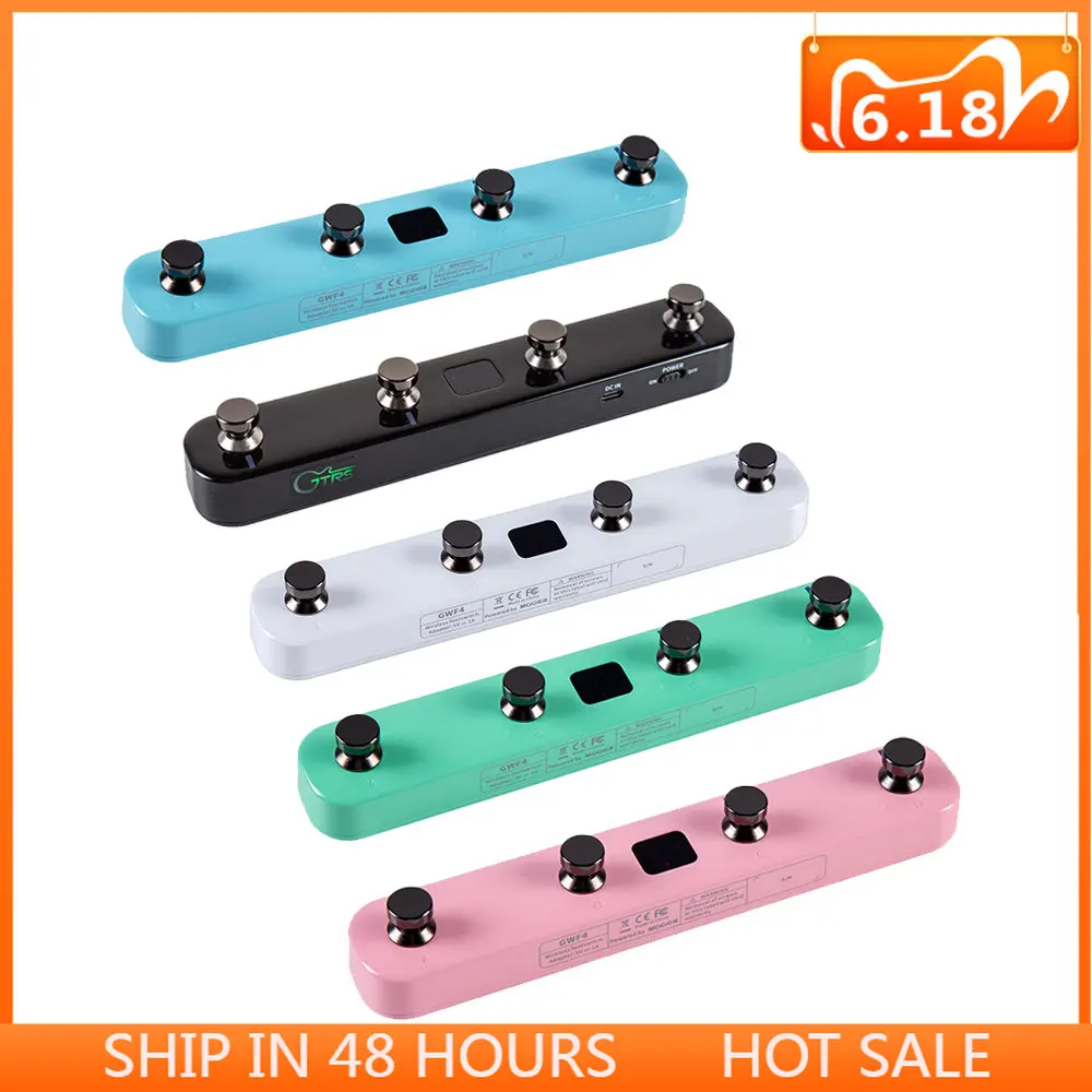 Mooer GWF4 Wireless Footswitch Switch Pedal Controller for Prime P1