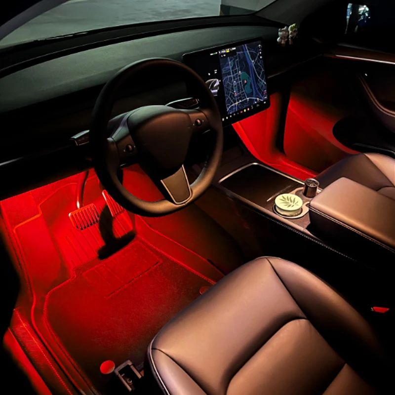 Premium Car Footwell Lights Accessories - Skoda & Seat Vehicles