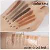 6pcs Peeling Hard Eyebrow Pencil White Long-Lasting Natural Wild Brows Definer Waterproof Easy To Apply Eyebrow Makeup Tool 6