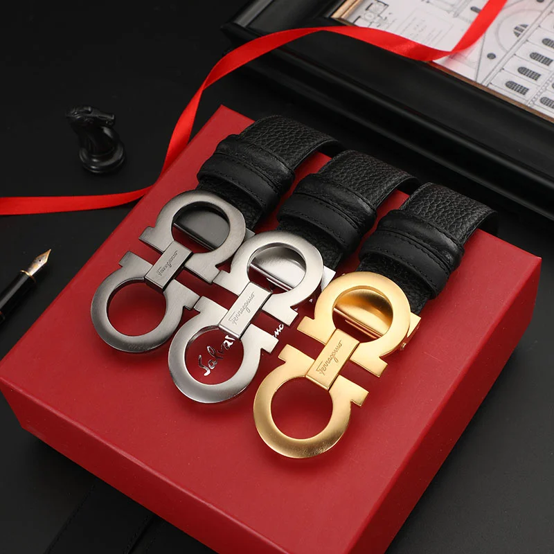 

New Women Fashion Leather Belt Buckle Belts Women and men Waist Belt Thin Black Buckle Leather Belt A23