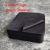 100/200/500pcs Custom logo Eyeglasses 145*175mm Chamois Glasses Cleaner Suede Microfiber Glasses Clean Cloth 4