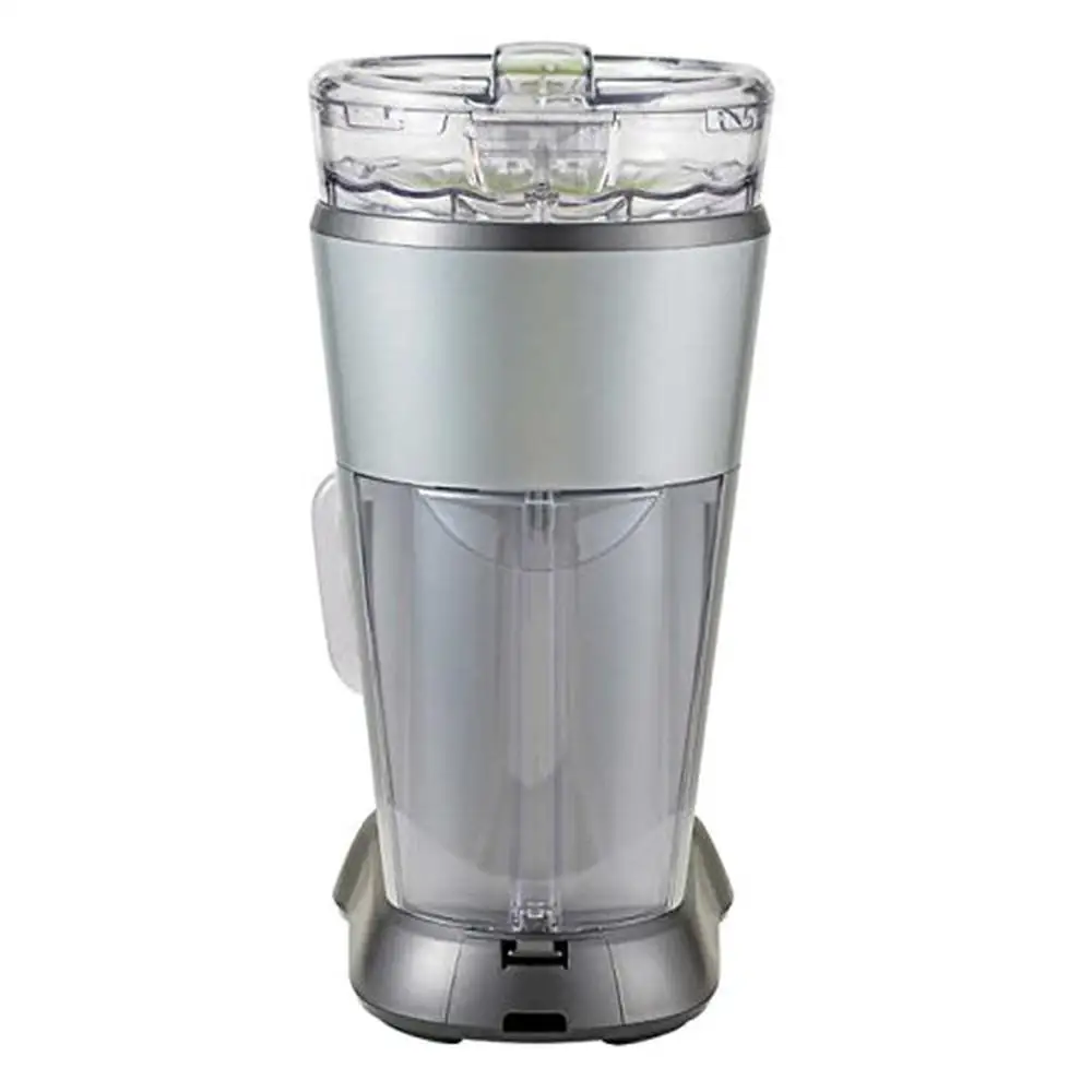 Frozen Concoction Maker with Ice Shaving Blade & No-Brainer Mixer 36oz Capacity Automatic Blend/Shave Tropical Party Drinks 4