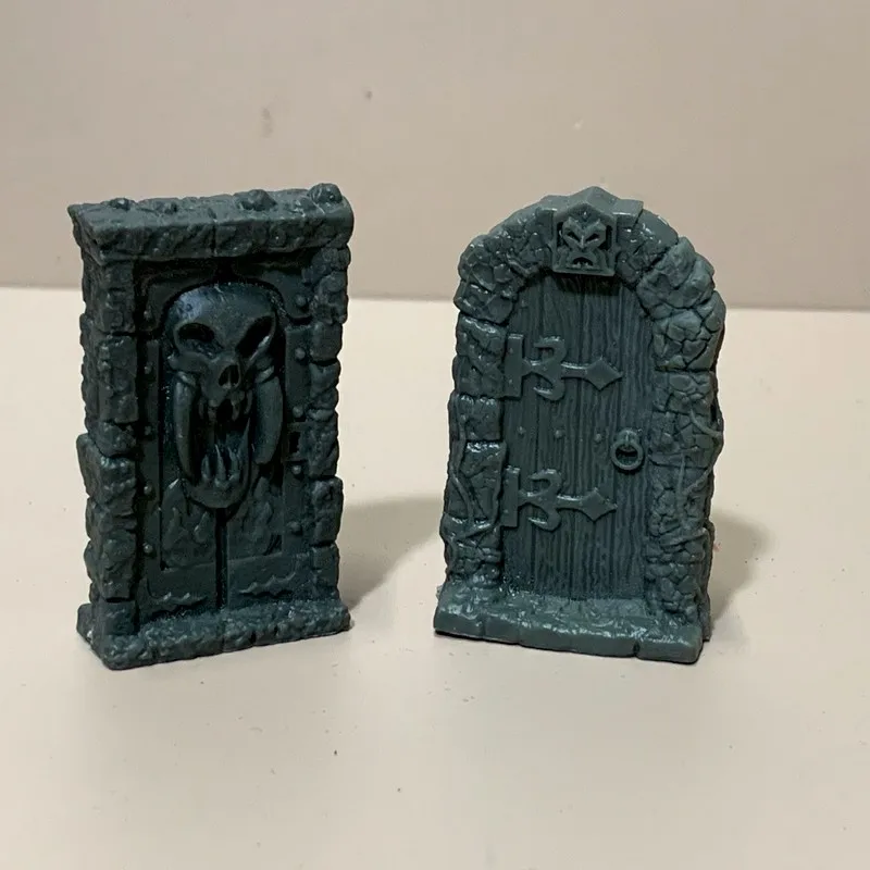 Set of Heroes and Orcs Miniature Figures for Fantasy Board Games and Tabletop RPGs