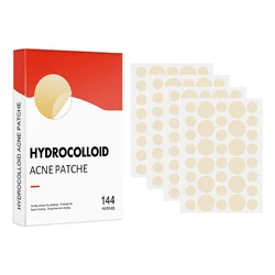 144-Piece Invisible Acne Pimple Patch Set - Professional Healing and Absorbing Spot Stickers (144pcs-box)