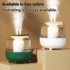 XImi New 5L large capacity humidifier usb double fog spray low noise home bedroom office night light essential oil diffuser 3