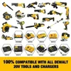 100% new For Dewalt DCB200 20V 18.0Ah Replacement Battery Compatible with For Dewalt 20V 18 v and 20 Vot Tools For Dewalt 5