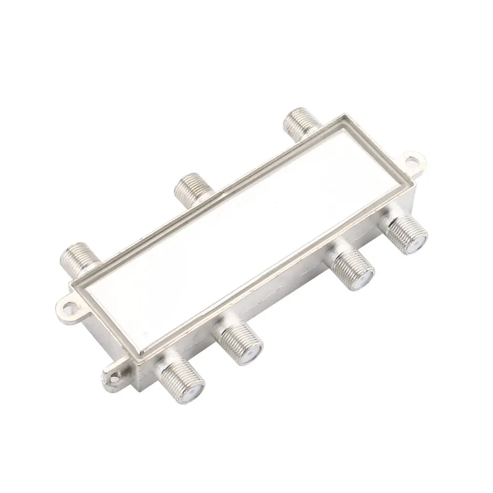 6 Way Satellite Antenna Cable TV Signal Splitter Distributor For SATV/CATV 5-2400MHz Satellite Receiver For SATV/CATV tv splitter