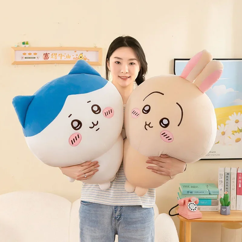 80CM Chiikawa Hachiware Usagi Big Plush Doll - Image 3