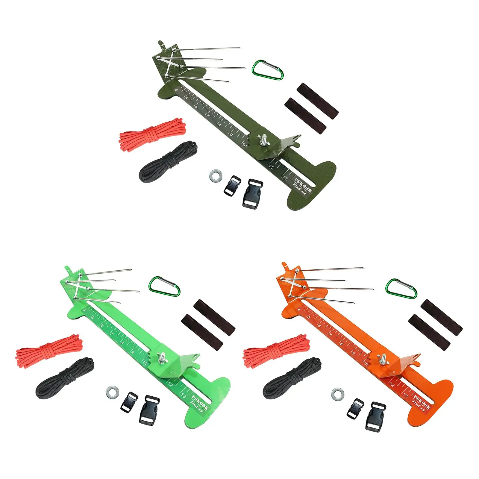 Metal Paracord Bracelet Jig Kit Making Parachute DIY Craft Tool Adjustable