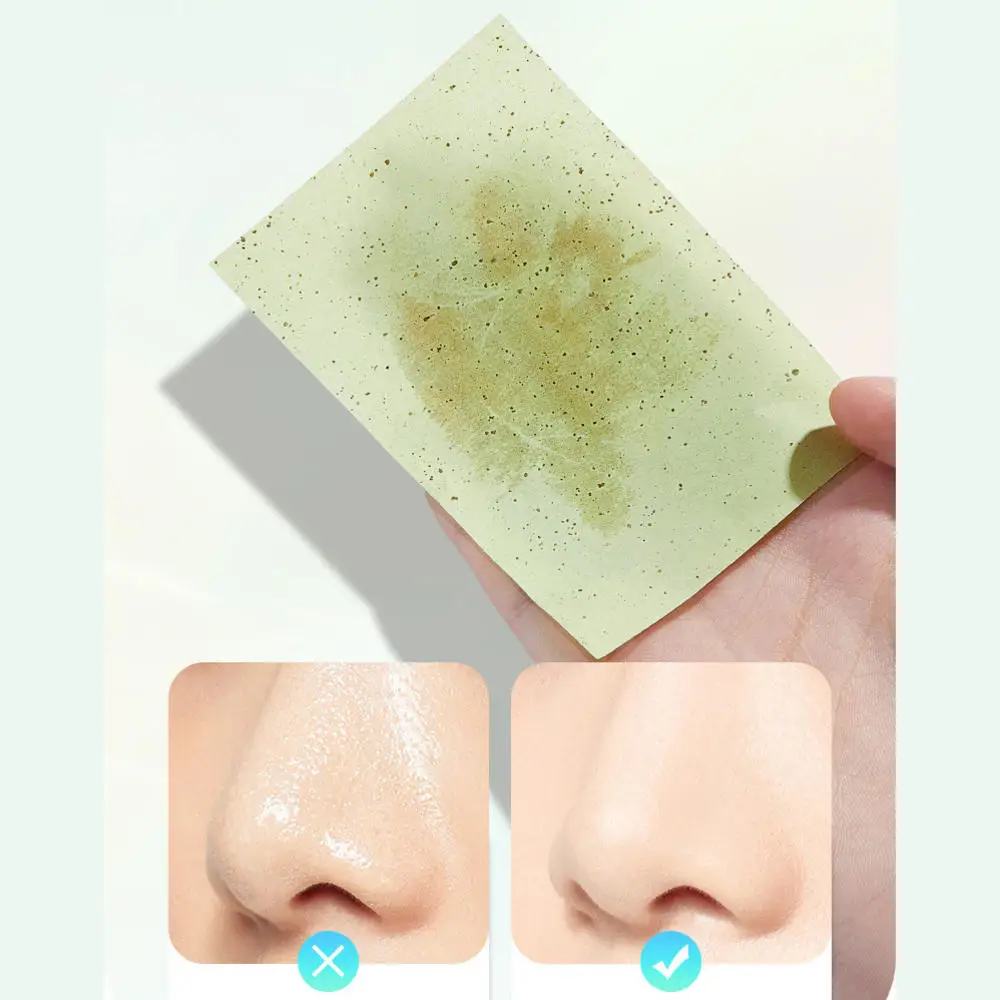 100Pcs/Box Facial Oil Absorbing Paper Outdoor Portable Makeup Remover Tissue Extractable Fragrance Skin Cleaning Care Tools