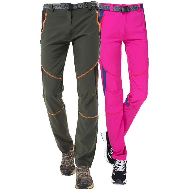 Cargo Pants Summer Ultra Thin Elastic Quick Dry Hiking Men Women Outdoor Breathable Tactical Camping Climbing Trekking