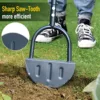 Garden edging shovel. The serrated shovel surface saves labor and is suitable for garden edging. garden hand tools 3