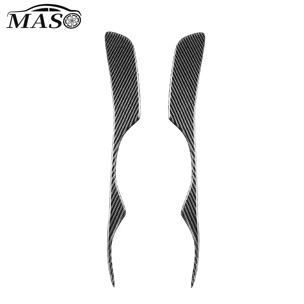 

2pcs Car Front Headlight Eyelid Eyebrow Trims for Lexus IS200 IS300 RS200 Altezza 1998 1999 2000 2001 2002 2003 2004 2005