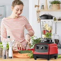 Mélangeur de qualité commerciale robuste sans BPA, 3hp, 2200W, presse-agrumes, robot culinaire haute puissance, Smoothie sur glace, Bar, mélangeur de fruits 5