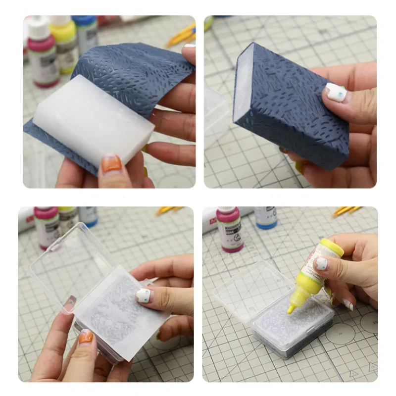 Mini Wet Plate Water-based Paint Pigment Hand-painted Moisturizing Color Palette Model Figure Clay Painting Pottery Tool