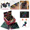 100Pcs Magic Color Rainbow Scratch Mini Notes Paper Pad Cards With Stylus Children Kids Draw Painting Toys Craft Gift  DIY Toys 2