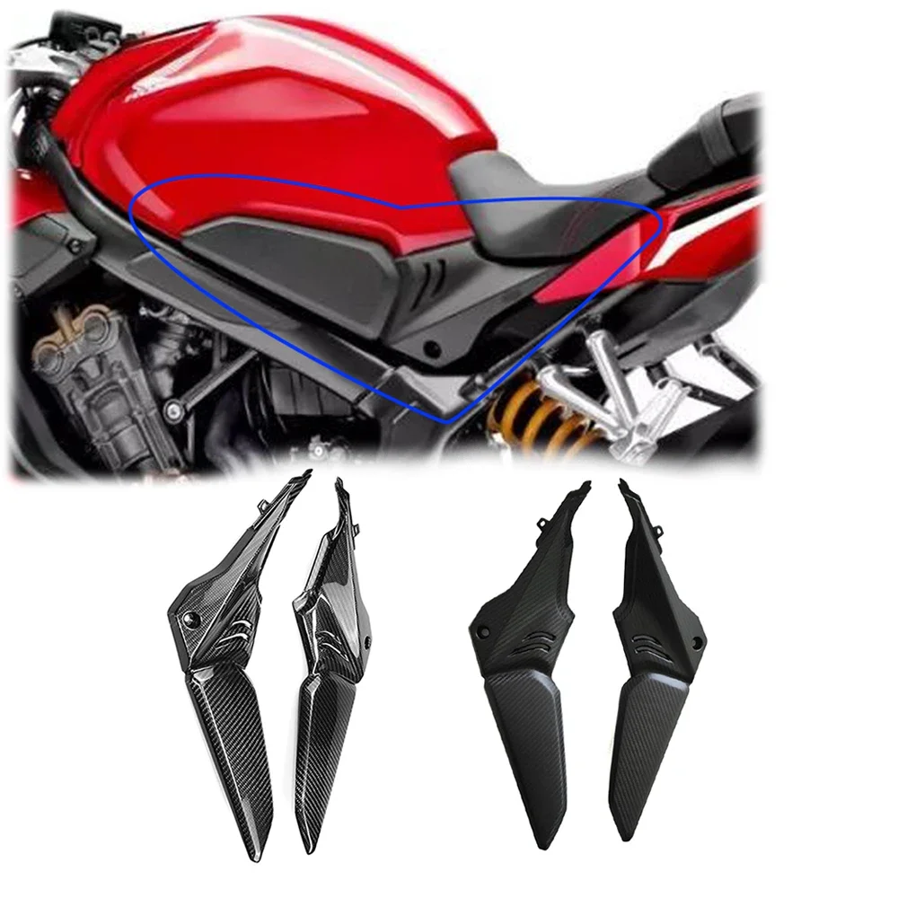 

Боковые панели резервуара из углеродного волокна, защитная обложка для HONDA CB650R CBR650R CBR 650R 2019 2020, комплекты обтекателей для резервуара мотоцикла