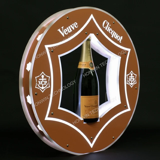 clicquot champagne holder