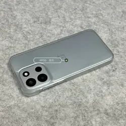 Ultra - Thin Matte Shockproof Case - Skin - Friendly PC Cover for OnePlus Nord CE6 (Transparent)