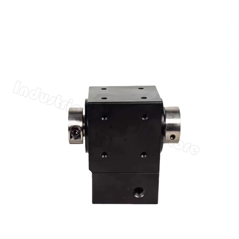90 °   정밀 직각 서보 또는 스테퍼 기어박스 40mm Nema17, 샤프트/홀 출력 커뮤터 감속기