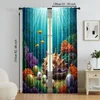 2pc, Drapes Pearl Shell Coral Protecting Privacy Birthday Party for Multipurpose Various Event Decoration 5