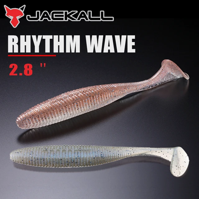 Jackall Rhythm Rhythm Wave Soft Fishing Lure 2.8inch Shad Tail