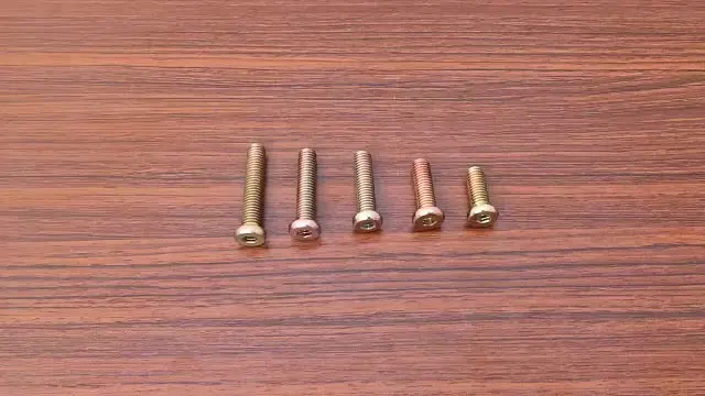 10PCS M6x70mm Hex Socket Machine Screws - Zinc Plated Carbon Steel Furniture Bolts