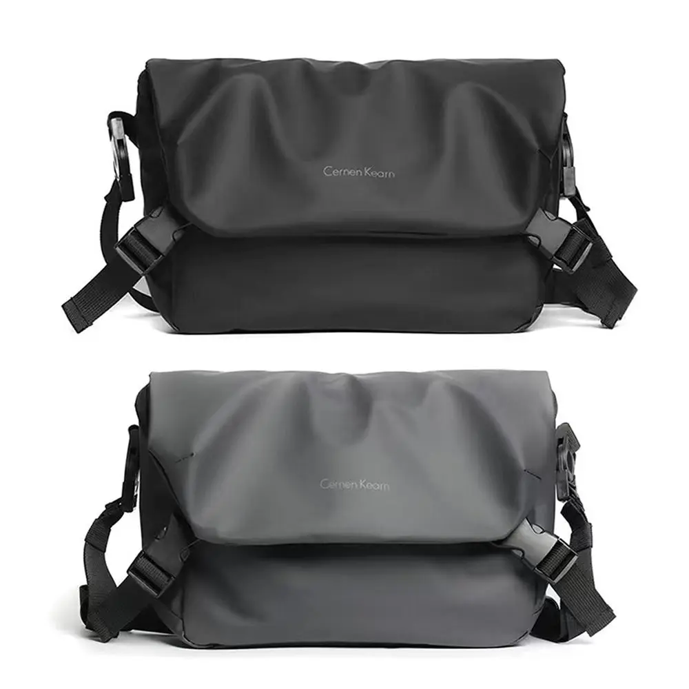 New Large Capacity Messenger Bag Nylon Casual Style Crossbody Bag Waterproof Tote Women Men