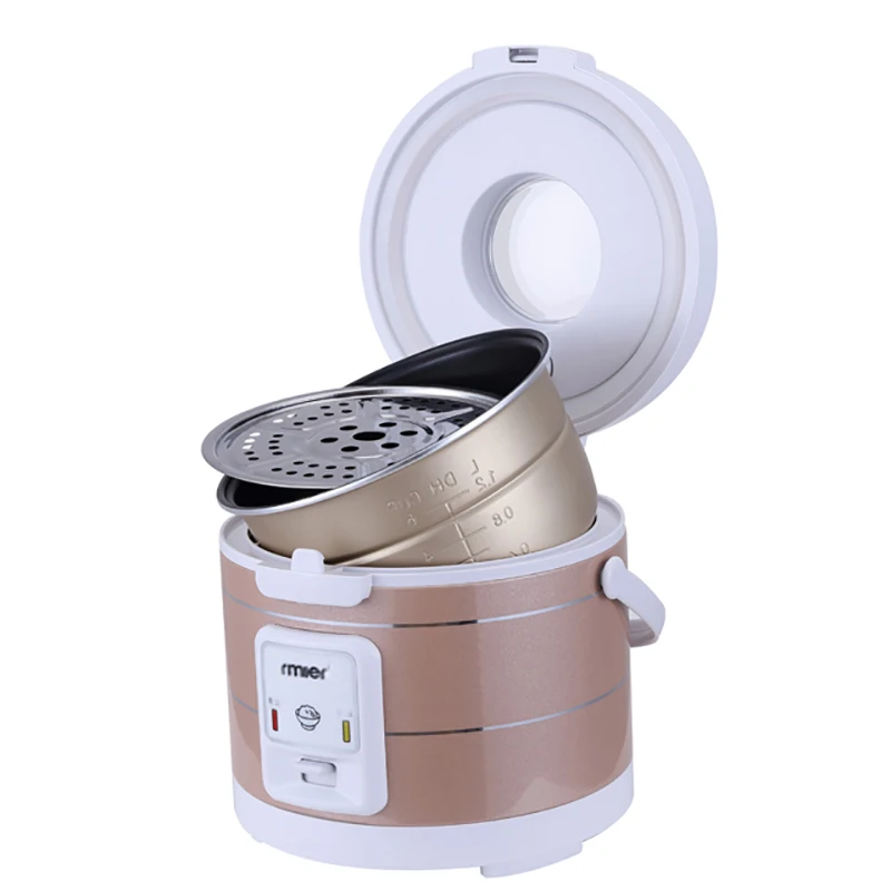 24V  Rice Cooker  Truck Soup Steamer Heating Lunch Box Meal Heater Warmer 3L Home Appliance for Camping Gold English Menu 4