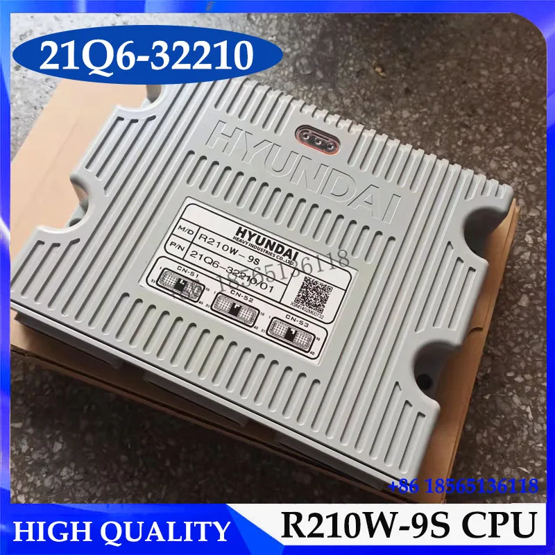 

Excavator Parts R210W-9S Excavator Computer Control CPU 21Q6-32210 21Q6-32210/01 for Hyundai Controller