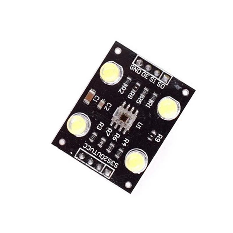 ���� �ν� ����, ���� �ν� ��� PCB, �Ƶ��̳� DIY ���, DC 3-5V �Է�, TCS230, TCS3200, 1 ��