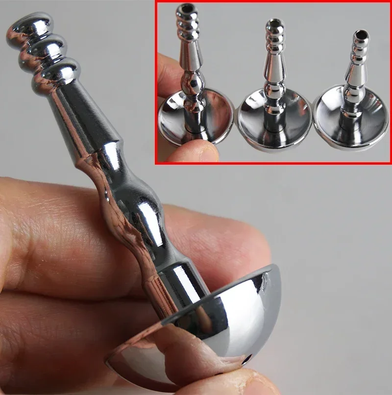 Urethral Dilators Sounding Ejaculation Delay Urethra Penis Plug Stainless Steel Catheter Masturbation Penisplug Men Sex Toy 1pc