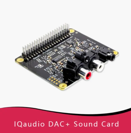 DAC+ Audio IQaudio Raspberry Pi